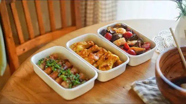 管理栄養士が作る減塩作り置き3品