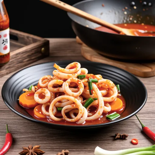 Stir-fried Squid (Ojingeo Bokkeum)
