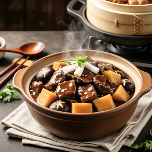 Satoimo and Beef Sukini