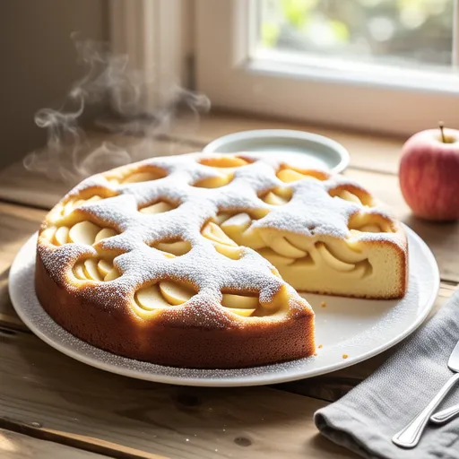 No-Oven Apple Cake