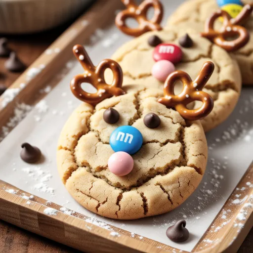 Rudolph Peanut Butter Cookies