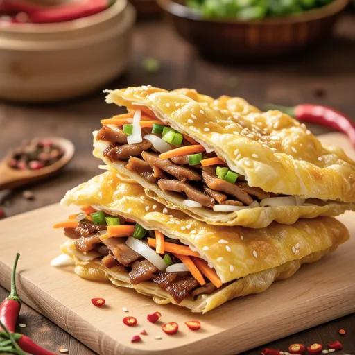 Smoked Duck Tofu Sandwich