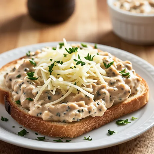 Onion Tuna Mayo Toast