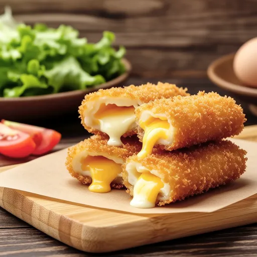 Taro Cheese Curry Croquettes