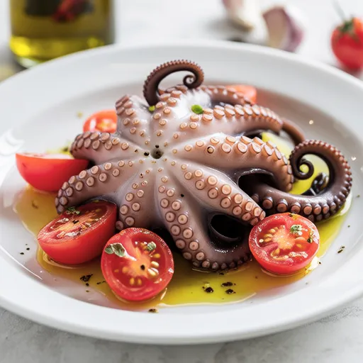 Octopus and Tomato Ginger Marinade