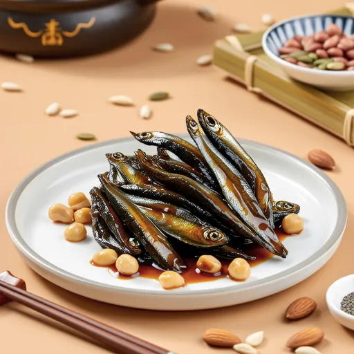 Stir-fried Anchovies with Perilla Oil