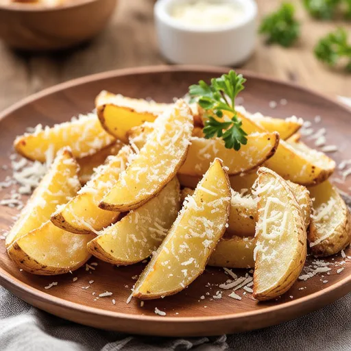 Cheese Potato Fries Style in Toaster