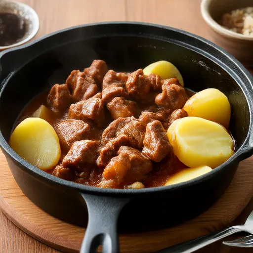 Ragoût de porc et pommes de terre