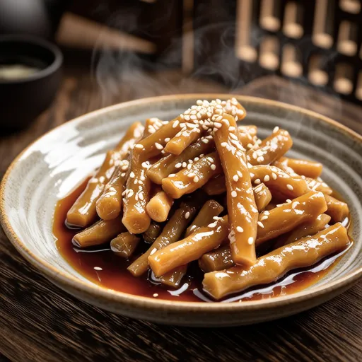 Kinpira Lotus Root and Konjac