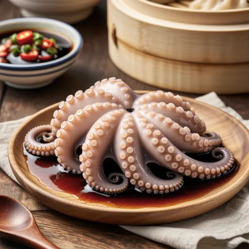 Boiled Octopus Preparation