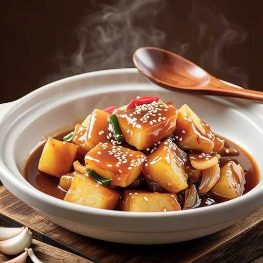 Korean Braised Potatoes (Gamja Jorim)