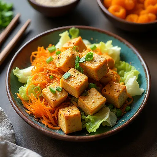 Sauté de légumes au tofu