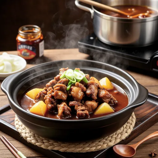 Spicy Braised Chicken Stew