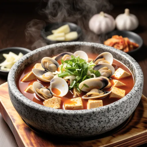Asari and Tofu Sundubu Jjigae