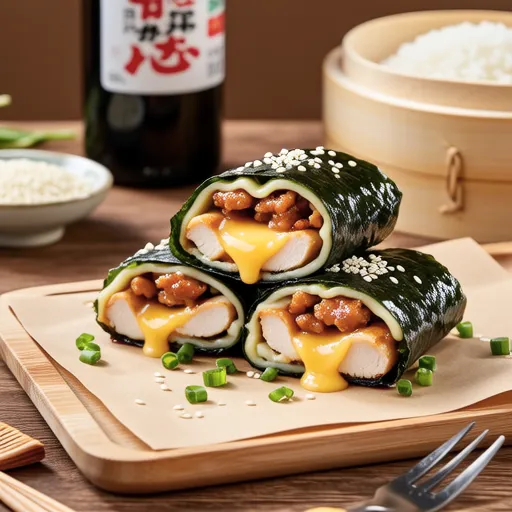 Cheese-Stuffed Chicken Char Siu