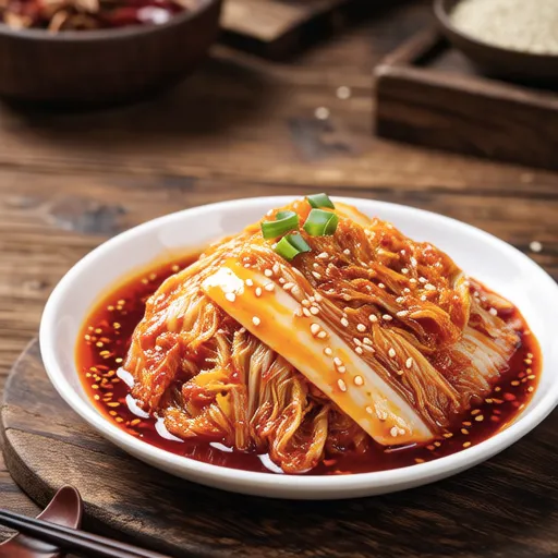 한국식 신선 김치 (겉절이)