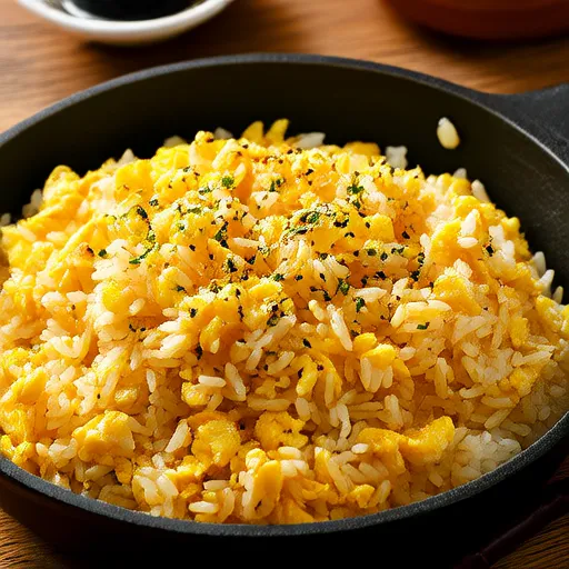 蛋蒜炒飯