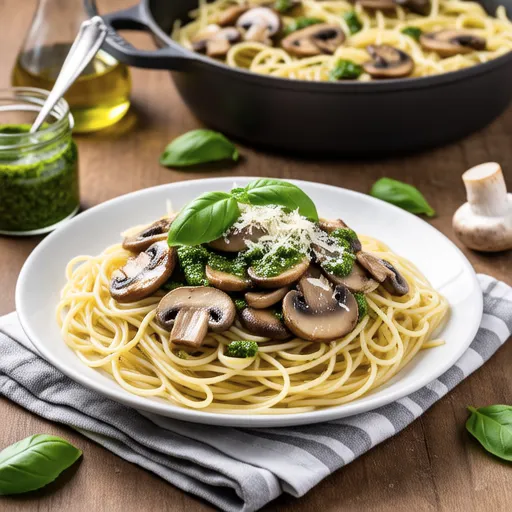 Authentic Italian Basil Pasta