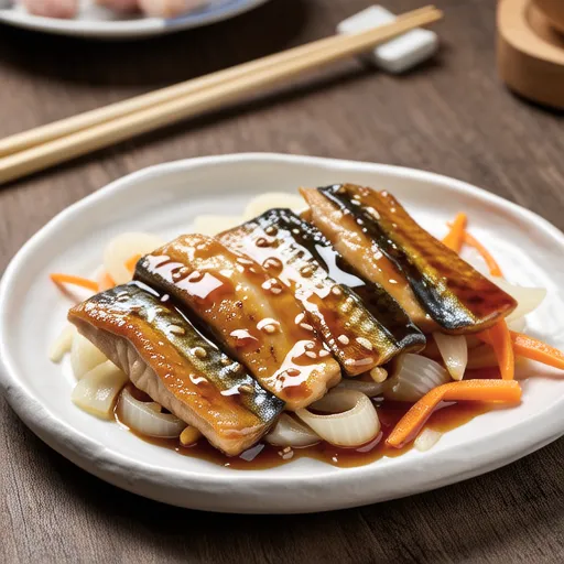Saba Nanban-zuke with Onions