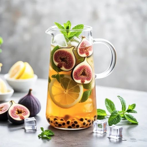 Fig Mint Tea Ade