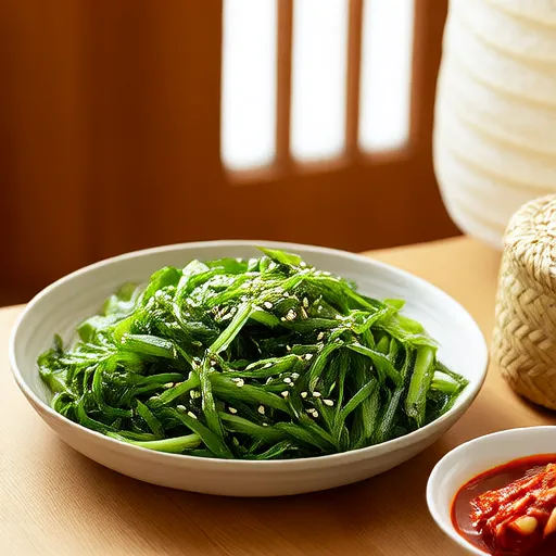 Chamnamul Doenjang Muchim (Verduras Selvagens Coreanas Temperadas)