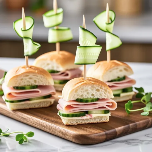 Lollipop Sandwich Finger Food