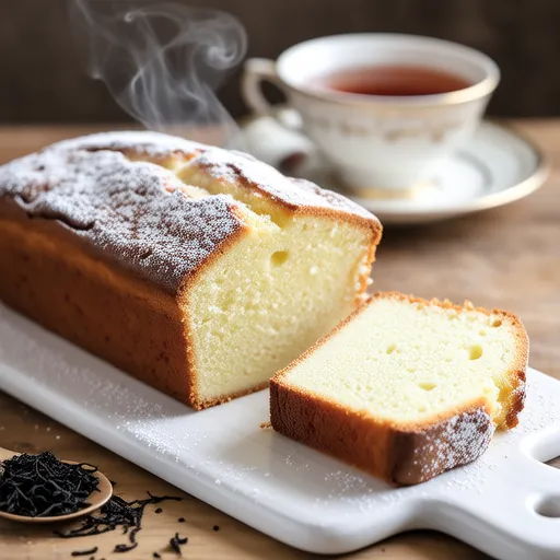Rich Earl Grey Pound Cake