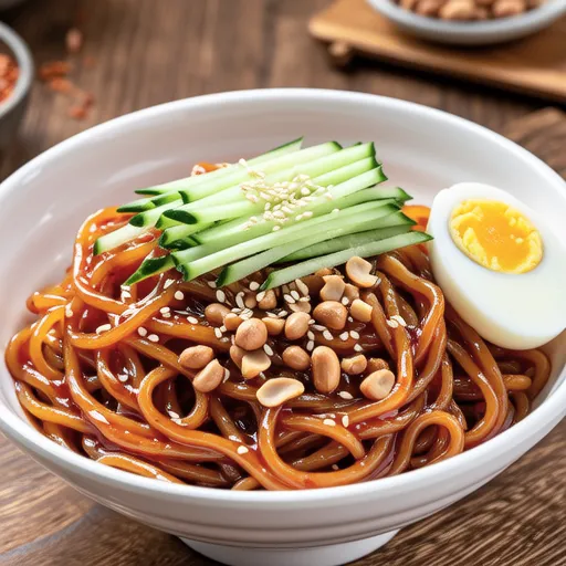 Bibim Guksu (Spicy Mixed Noodles)