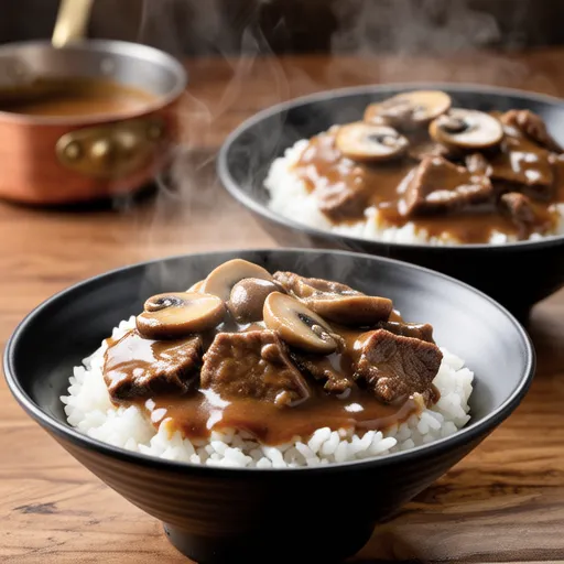 Beef Curry with Mushrooms