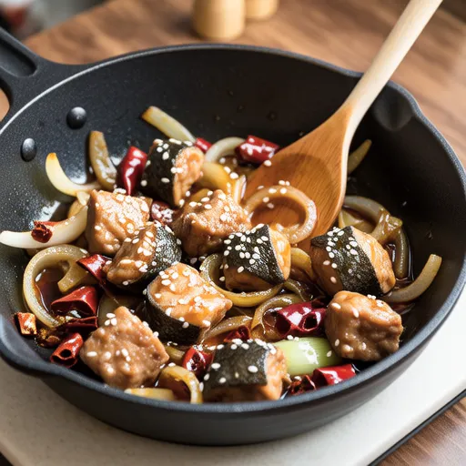 Tuna Onion Stir-fry