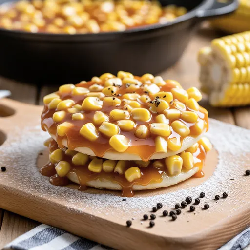 Corn Cheese Pancakes
