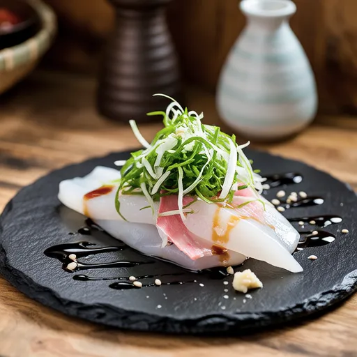 Squid with Aromatic Dressing