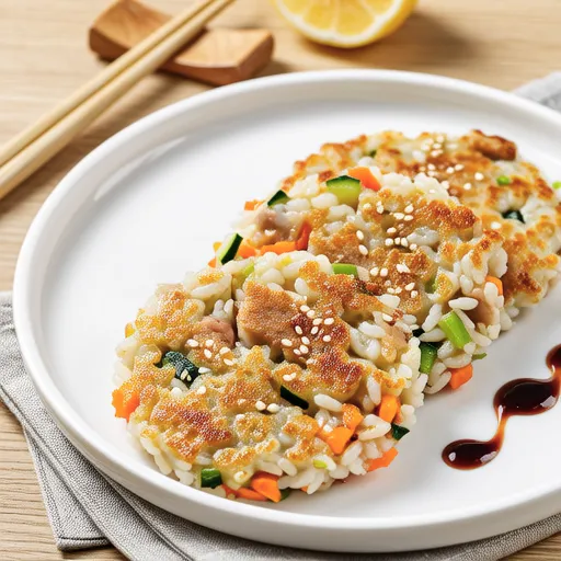 Tuna Rice Pancakes
