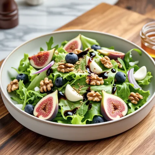 Fig Balsamic Dressing Salad