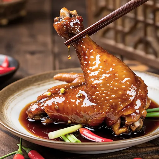 Chicken with Black Vinegar Sauce