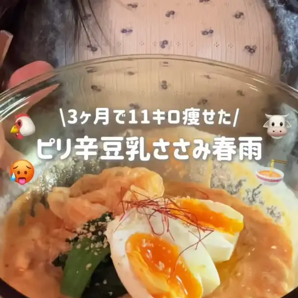 ピリ辛豆乳ささみ春雨