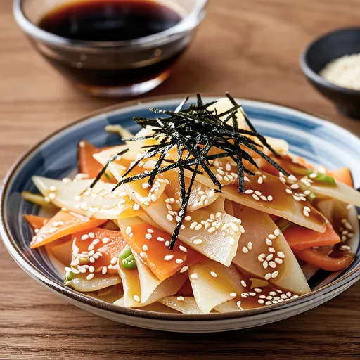 Daikon and Tororo Kombu Japanese Salad