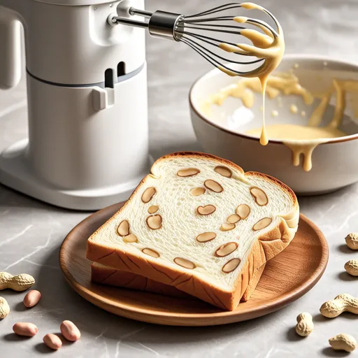Peanut Bread (Microwave, 6 Minutes)