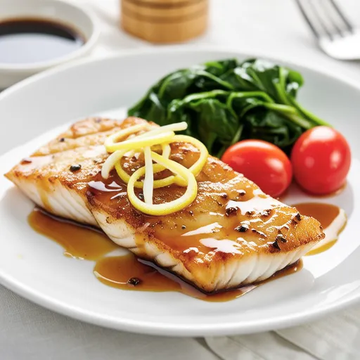 Cod Butter Soy Sauce Meunière