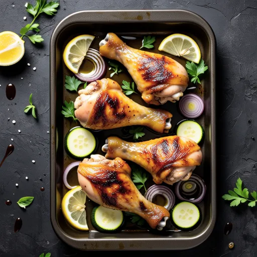Chicken Marinade in Toaster