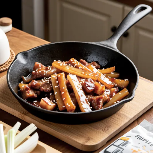 Simmered Stir-fry of Daikon and Pork