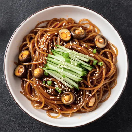 Spicy Japchae Rice Bowl