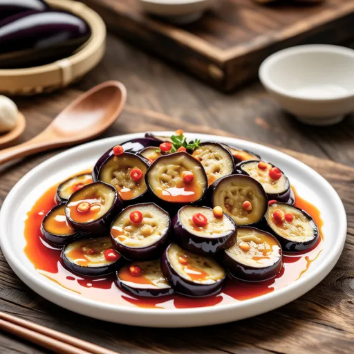 Eggplant and Chikuwa Spicy Salad