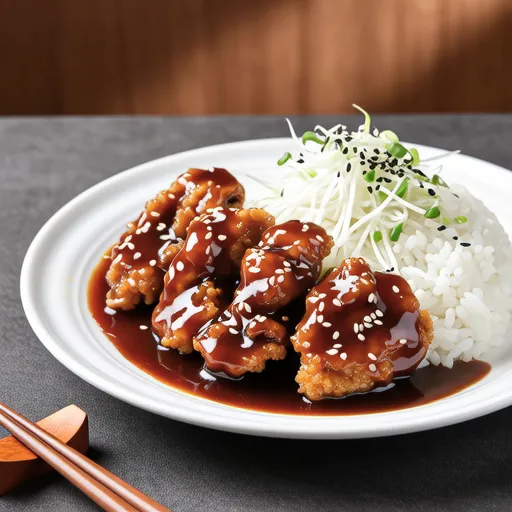 Chicken Breast Teriyaki with Mayo