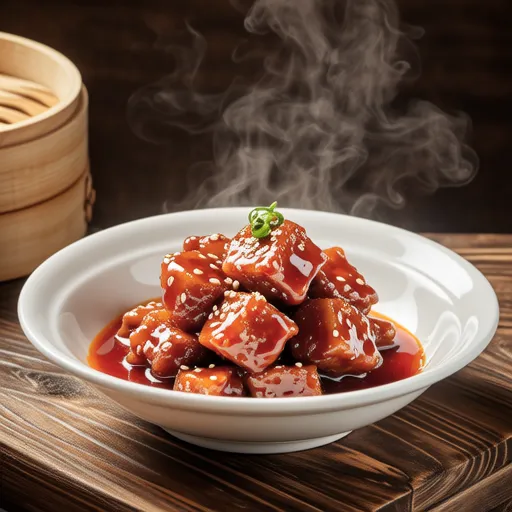 Pork Neck Gochujang Ketchup Braise