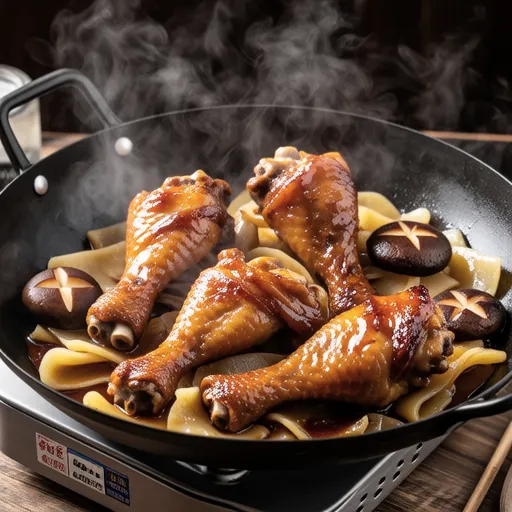 Spicy Stir-fried Chicken and Konjac