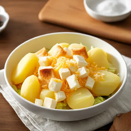 Potato Cheddar Cheese Salad