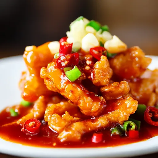 Spicy Sweet Crispy Mackerel
