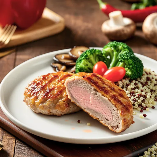 Chicken Breast Patties Steak for Diet