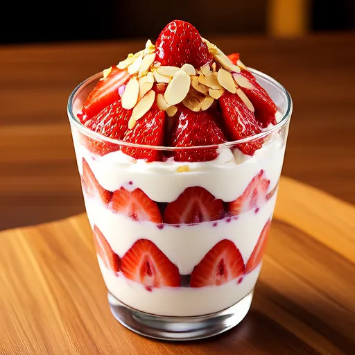 Yogurt Strawberry Parfait